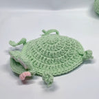 Bundle - Bad Luck Squirrel & Green Frog Coaster Crochet Pattern | PDF Tutorial