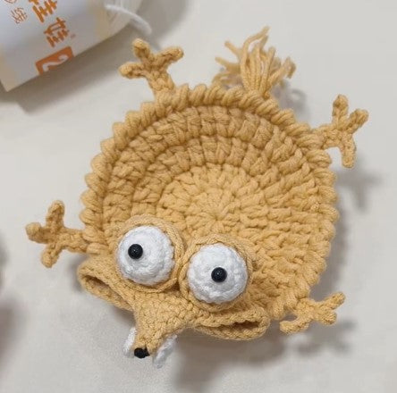 Bad Luck Squirrel Coaster Crochet Pattern | PDF + Video Tutorial