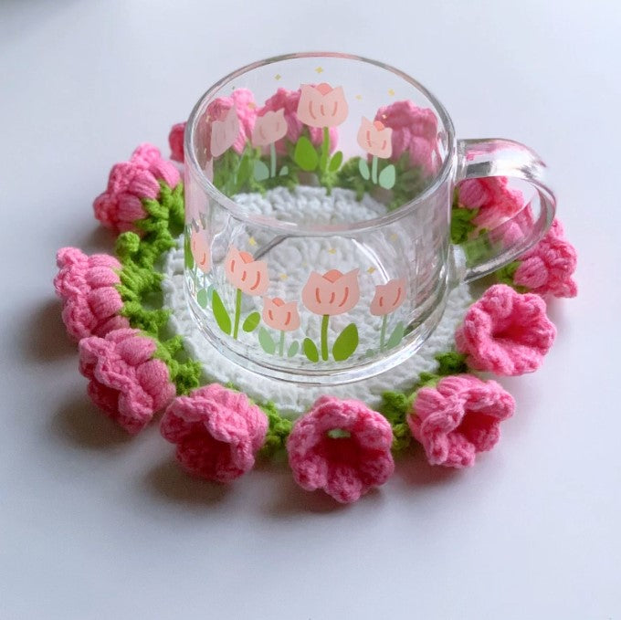 Lily of the Valley Crochet Pattern Set – Easy Coaster, Rug & Blanket for a Cozy Home | Video Tutorial