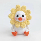 Spring Flower Duck Crochet Pattern PDF –  Beginner Friendly Crochet Plush Tutorial