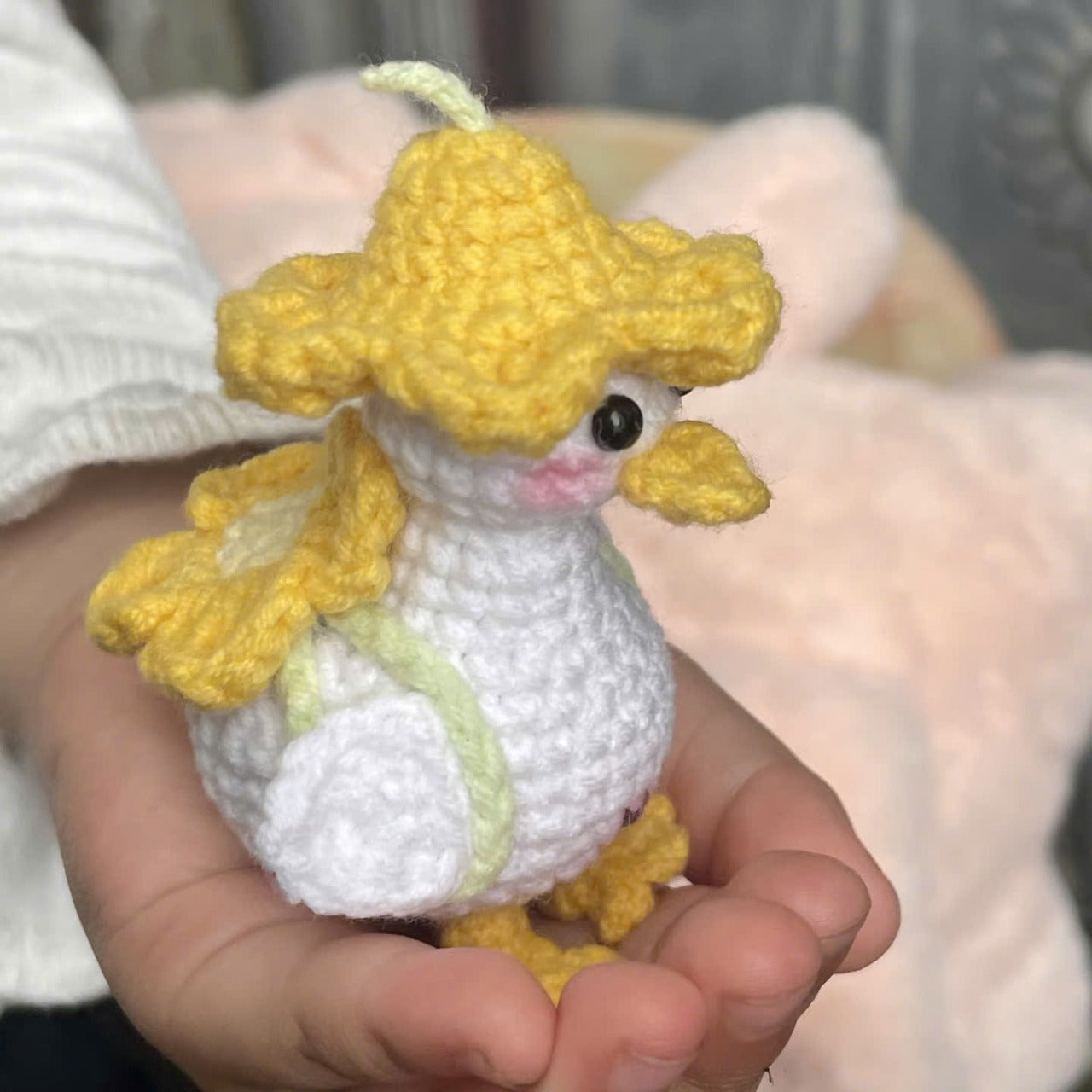 Cute Duck with Sun Hat Amigurumi Crochet Pattern PDF for Beginner