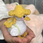 Cute Duck with Sun Hat Amigurumi Crochet Pattern PDF for Beginner