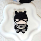 Bundle -  3 Superhero Crochet Pattern PDF | 3 Mini Hero Amigurumi Keychain Patterns