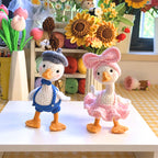Swan Couple Crochet Pattern PDF – Cute Amigurumi Swan Couple - Digital PDF Pattern