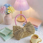 Trending Bow Handbag Crochet Pattern PDF + Video Tutorial – Elegant Bow Purse Pattern