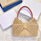 Trending Bow Handbag Crochet Pattern PDF + Video Tutorial – Elegant Bow Purse Pattern