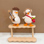 Bundel 4 - Duck Crochet Pattern PDF – "I need" Unique Funny Amigurumi Ducks