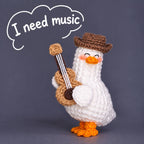 Bundel 4 - Duck Crochet Pattern PDF – "I need" Unique Funny Amigurumi Ducks