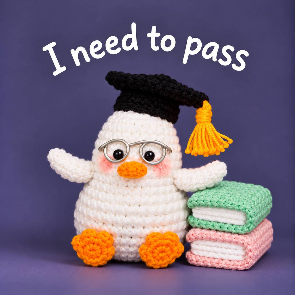 Bundel 4 - Duck Crochet Pattern PDF – "I need" Unique Funny Amigurumi Ducks