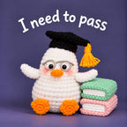 Bundel 4 - Duck Crochet Pattern PDF – "I need" Unique Funny Amigurumi Ducks