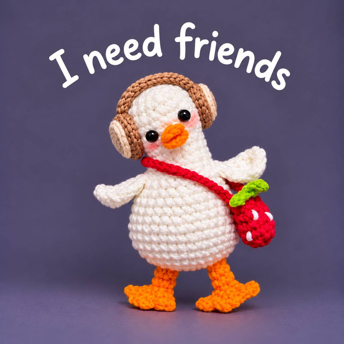 Bundel 4 - Duck Crochet Pattern PDF – "I need" Unique Funny Amigurumi Ducks