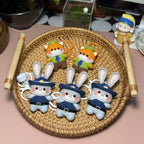 Bundle - 2 in 1 Police Bunny Judy & Fox Nick Crochet Pattern (Zootopia Inspired) | PDF Tutorial