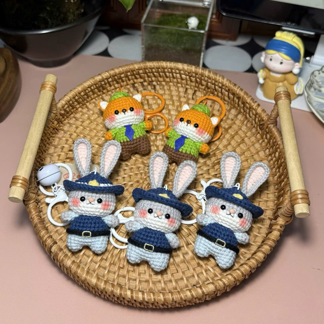 Bundle - 2 in 1 Police Bunny Judy & Fox Nick Crochet Pattern (Zootopia Inspired) | PDF Tutorial