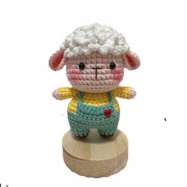 Little Sheep Crochet Pattern | PDF + Video Tutorial