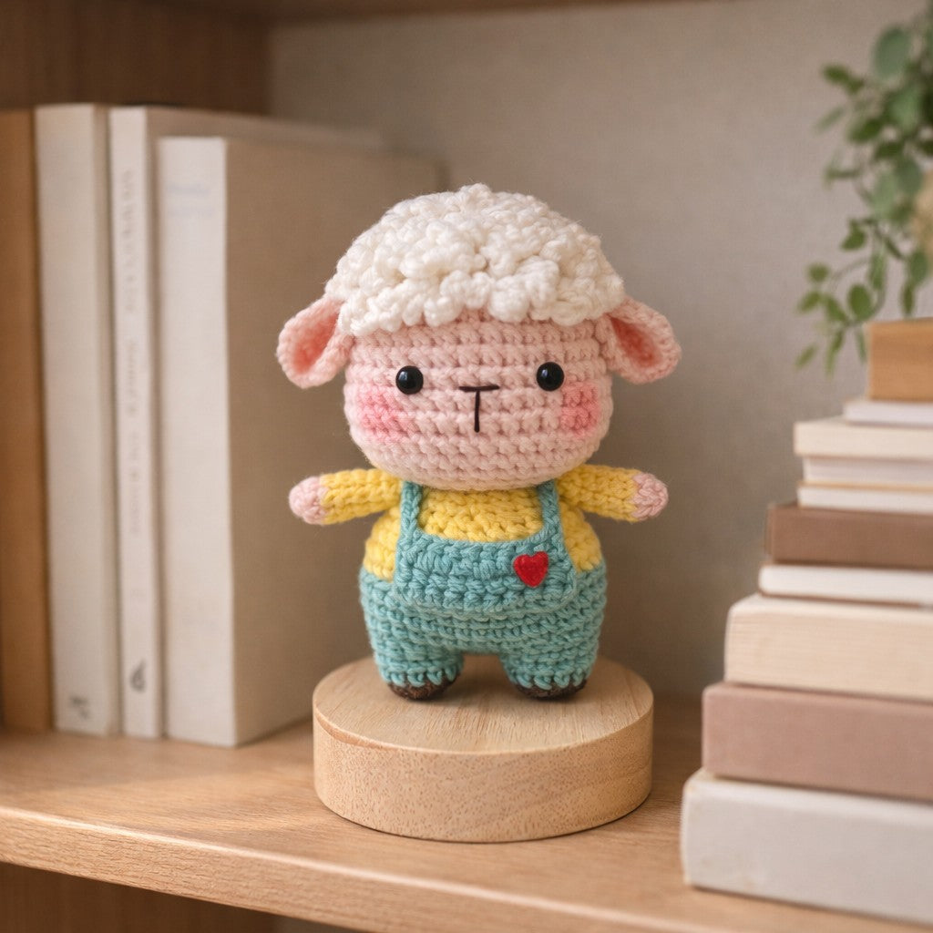 Little Sheep Crochet Pattern | PDF + Video Tutorial