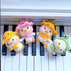 Bundle -  Duck with Animal Hats Crochet Pattern | PDF + Video Tutorial