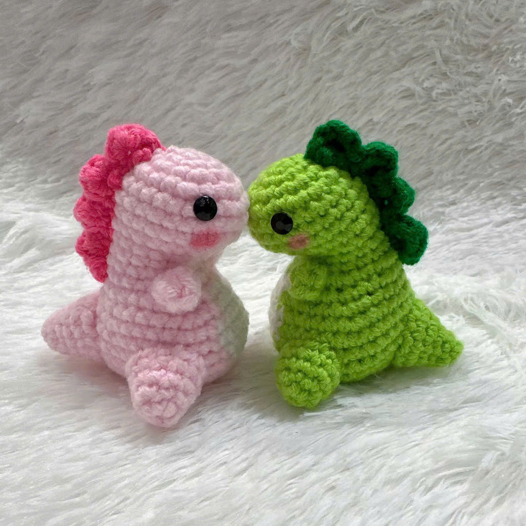 Little Dinosaur Crochet Pattern PDF for Beginners