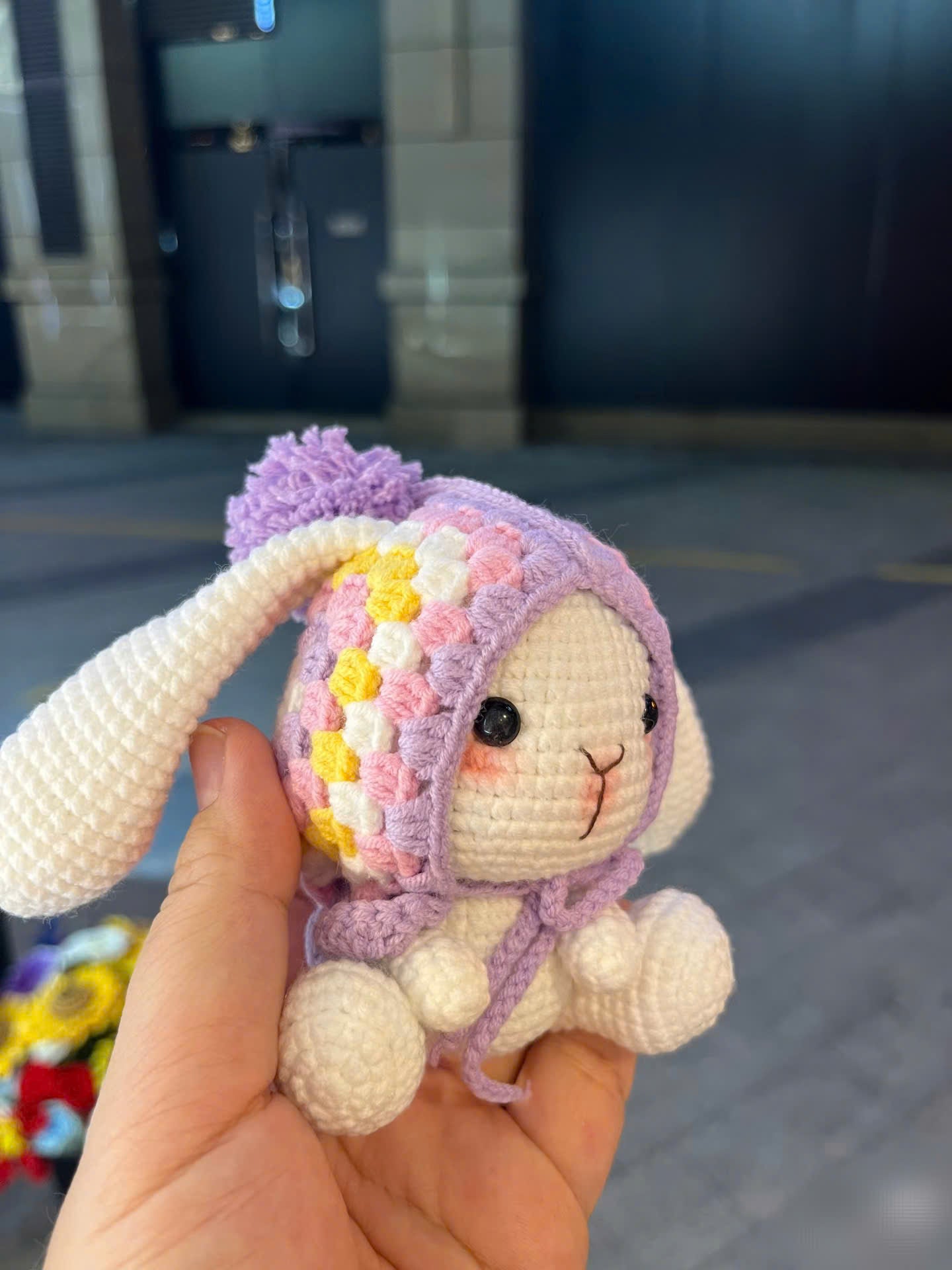Long Eared Bunny Crochet Pattern PDF for Beginners