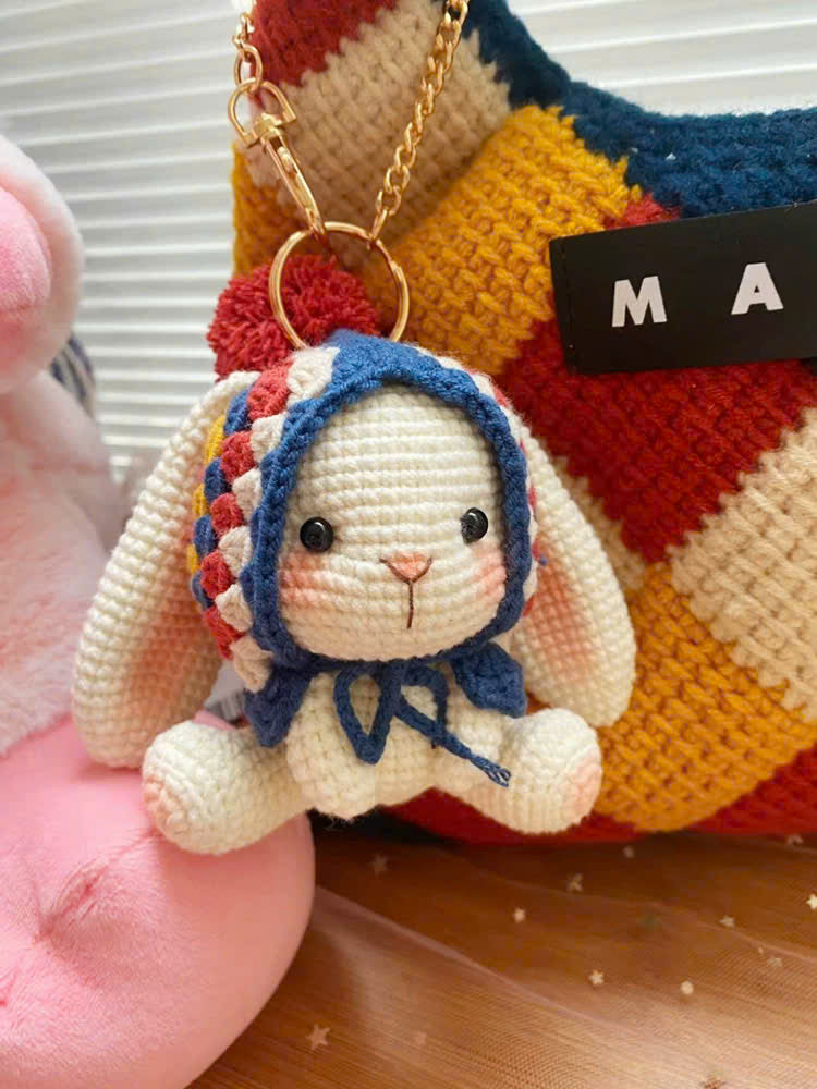 Long Eared Bunny Crochet Pattern PDF for Beginners