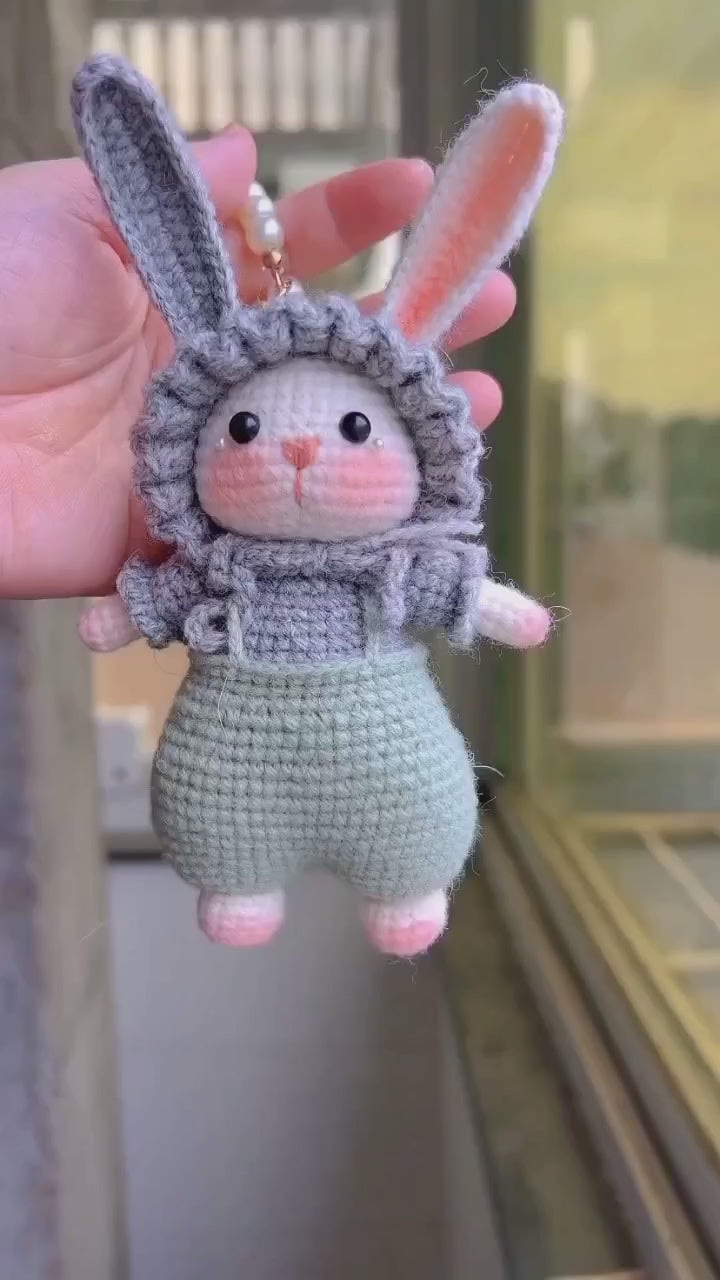 Bundle - 6 in 1 Babydoll Bunny in Outfit Crochet Pattern | PDF Tutorial