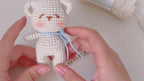 Easy & Gentle Sleepy Bear Crochet Pattern for Beginners | Video Tutorial