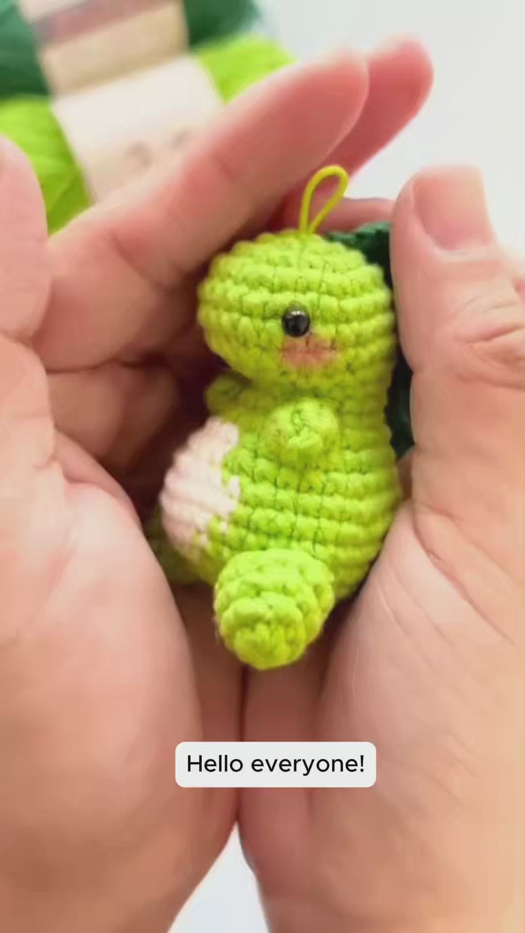 Little Dinosaur Crochet Pattern | PDF + Video Tutorial