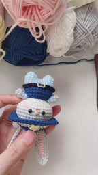 Police Bunny Judy Crochet Pattern PDF (Instant Download)