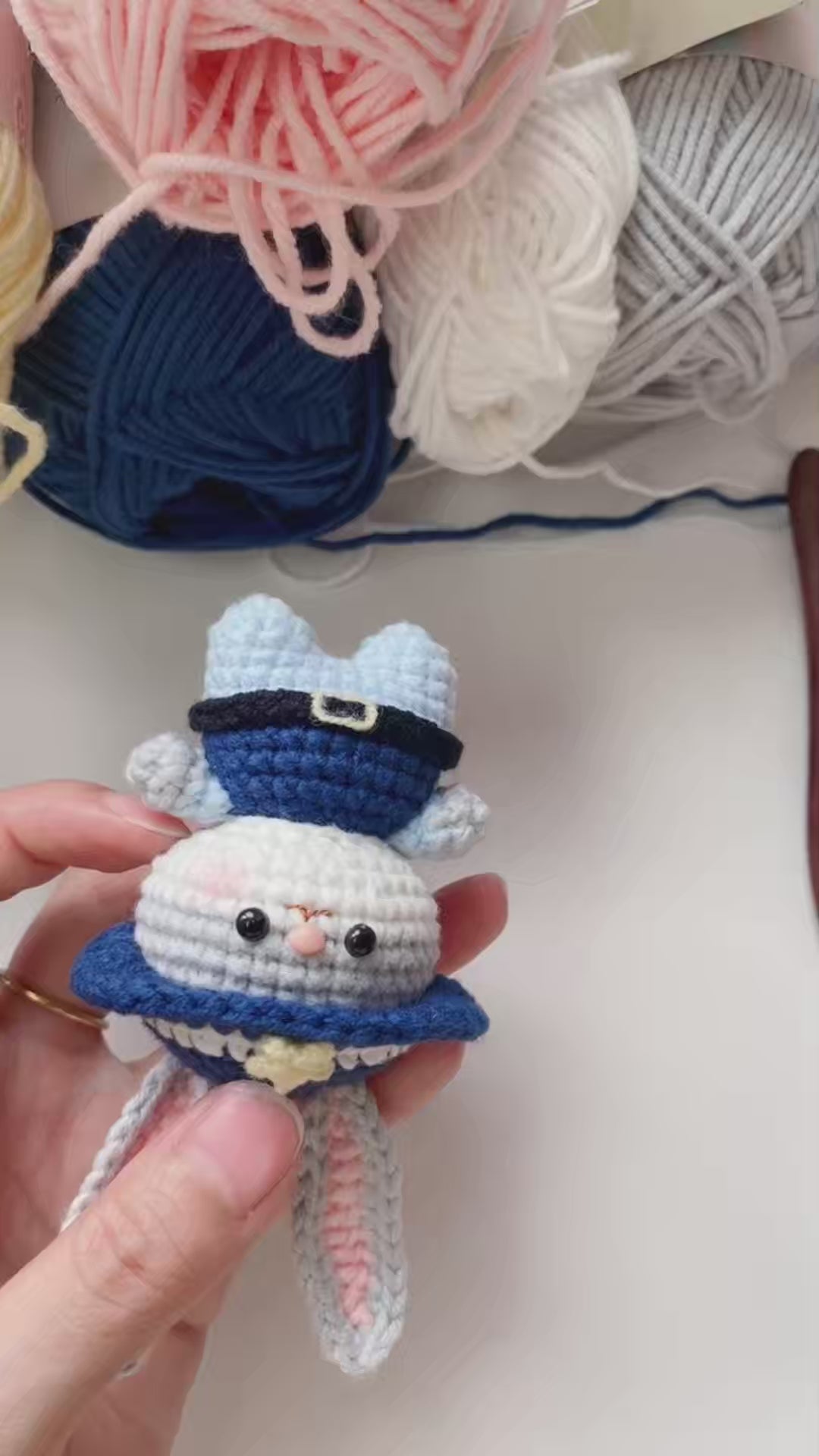 FREE Police Bunny Judy Crochet Pattern PDF (Instant Download)