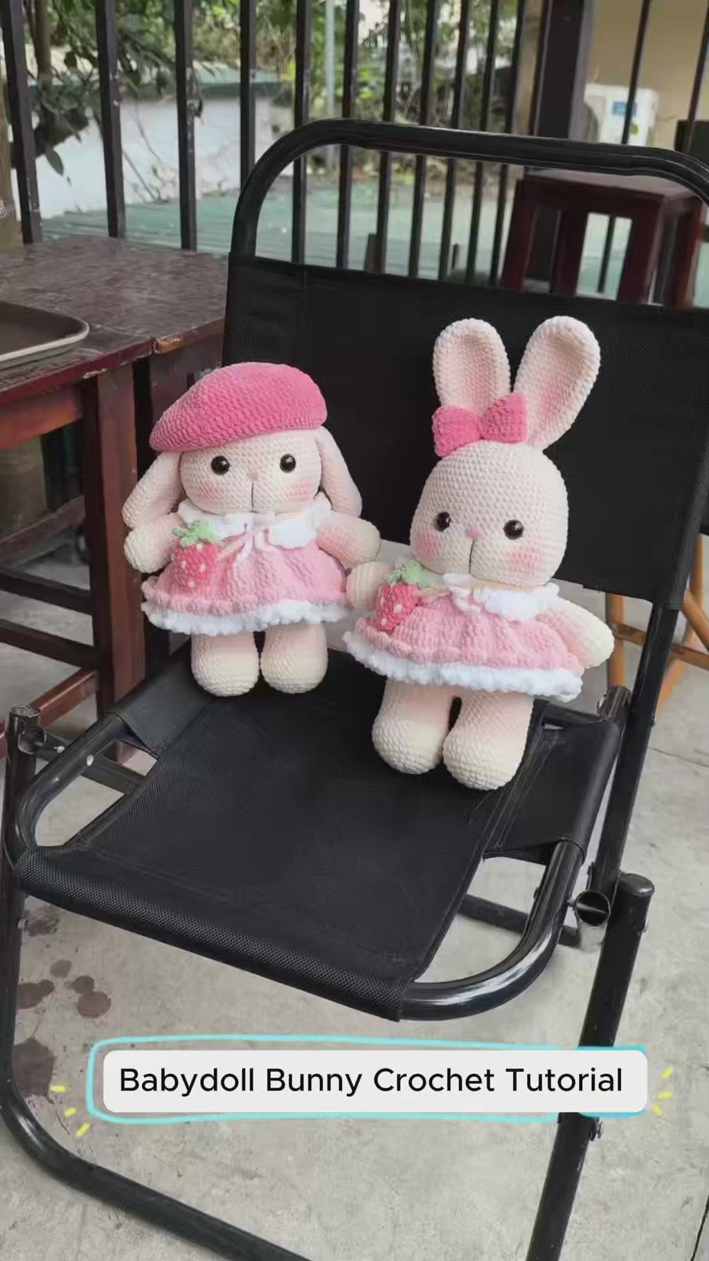 Bundle - 5 in 1 Babydoll Bunny in Skirt Crochet Pattern | PDF Tutorial