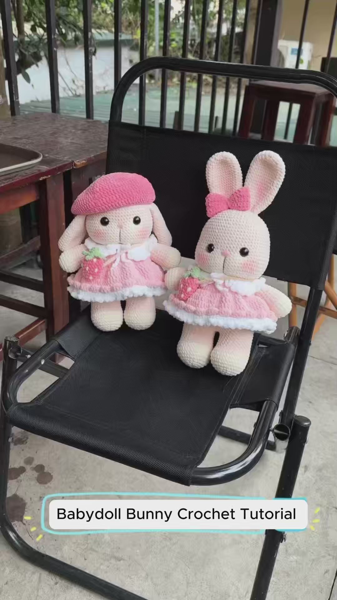 Bundle - 5 in 1 Babydoll Bunny in Skirt Crochet Pattern | PDF Tutorial