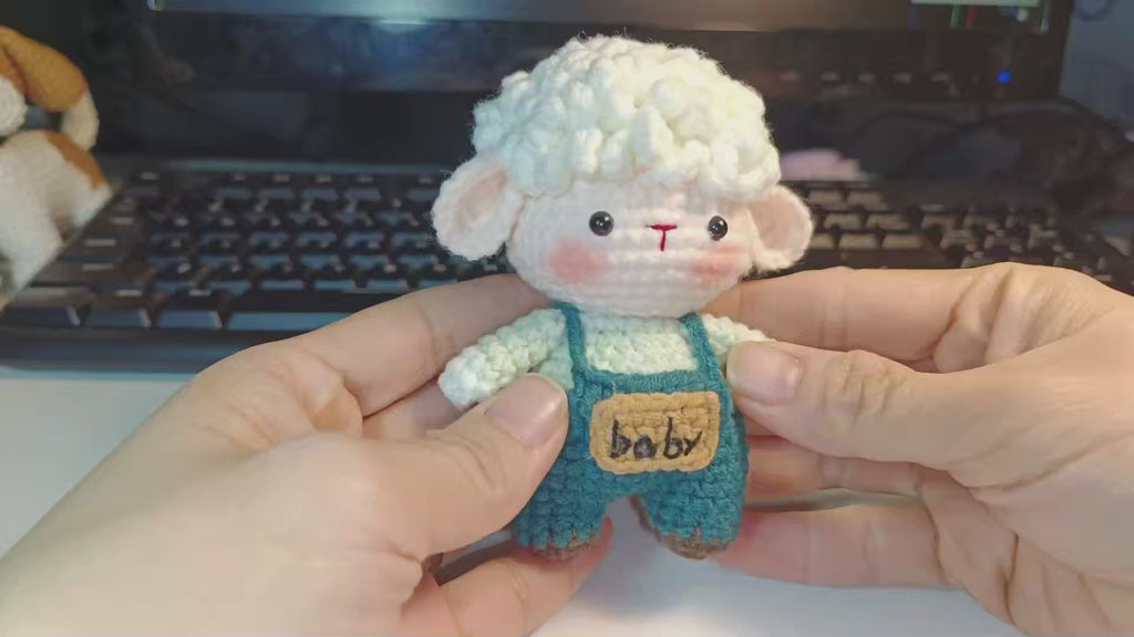 Little Sheep Crochet Pattern | PDF + Video Tutorial