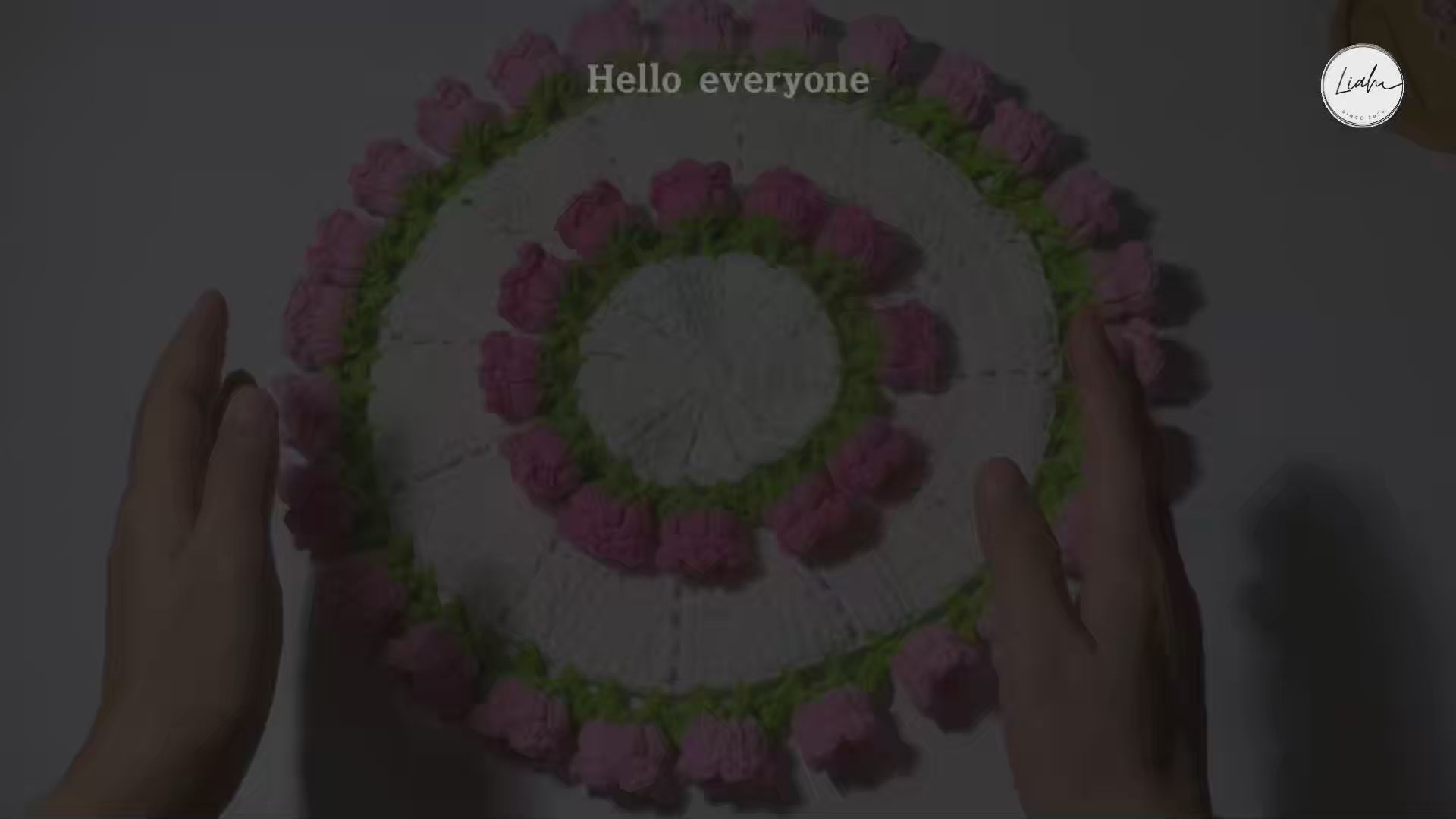 Tulip Coaster, Rug & Blanket Crochet Pattern | PDF + Video Tutorial