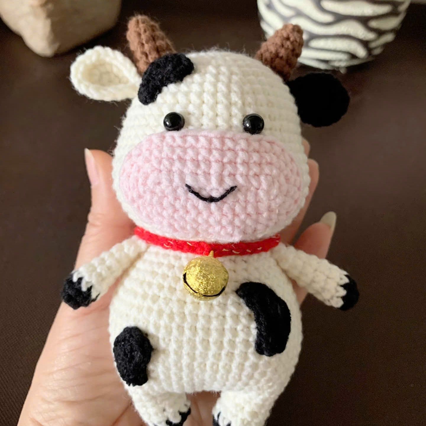 Little Dairy Cow Crochet Crochet Pattern | PDF + Video Tutorial